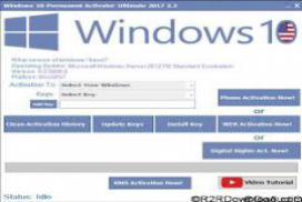 Windows 10 Permanent Activator Ultimate 2019 2.7 