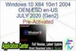 Windows 10 X64 20H2 Pro OEM ESD MULTi-7 MARCH 2021 {Gen2}