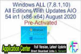 Windows All (7 8.1 10) Ultimate Pro ESD AIO x86 Preactivated