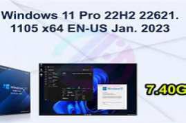 Windows 11 X64 22H2 22621.1105 Pro incl Office 2021 en-US LATEST 2023